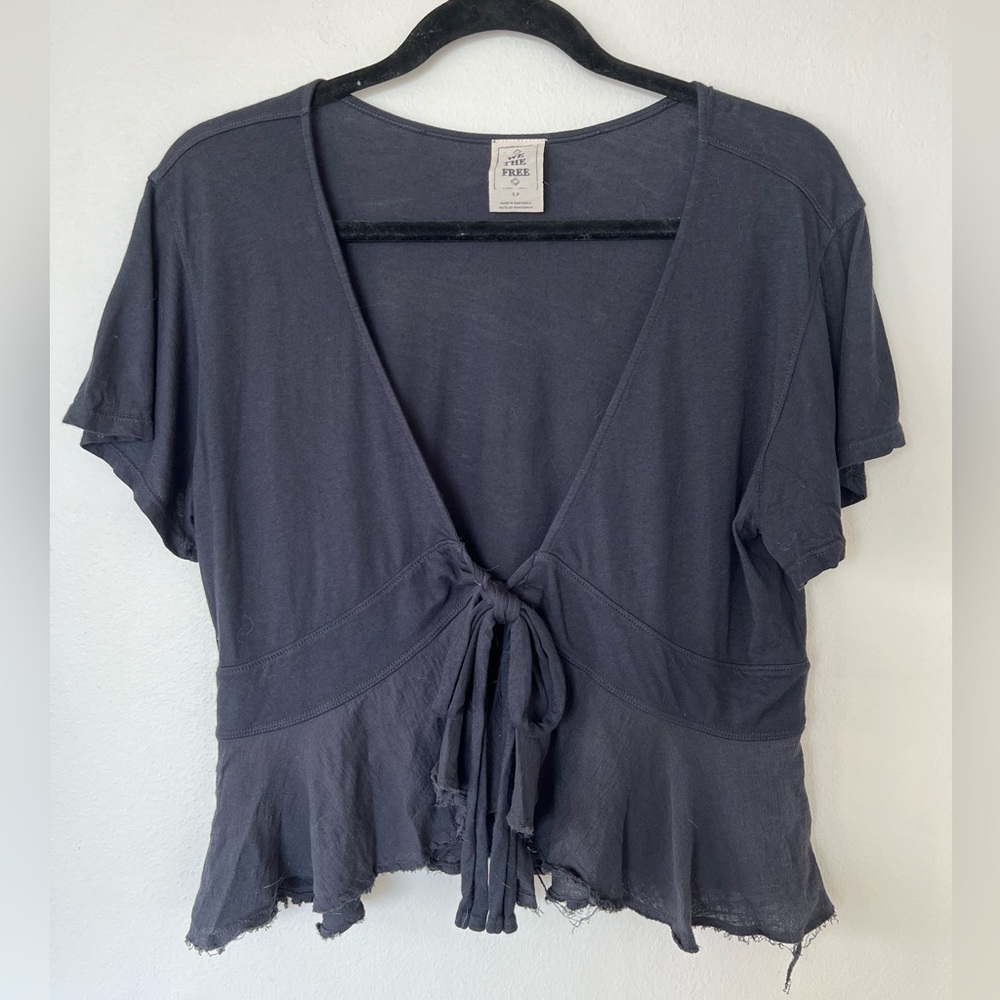 Free People Tie-Front Too